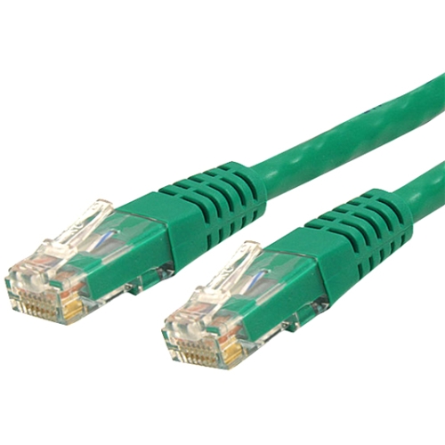 StarTech.com 35ft Green Cat6 UTP Patch Cable ETL Verified C6PATCH35GN