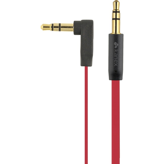 Kanex Stereo AUX Flat Angled Cable KAUXMM6FFA