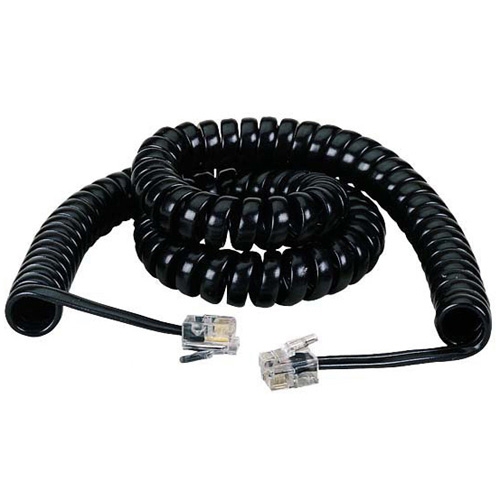 Black Box Modular Coiled Handset Cable EJ302-0025