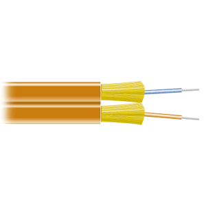 Black Box Distribution-Style Fiber Optic Duplex Cable EXP0625A-1000