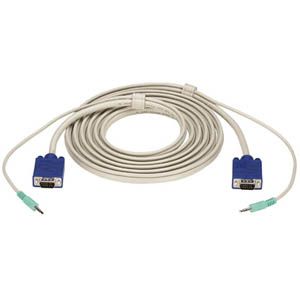 Black Box Premium VGA Coaxial Cable with Audio EVNPS09-0015