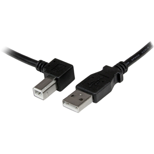 StarTech.com 2m USB 2.0 A to Left Angle B Cable - M/M USBAB2ML