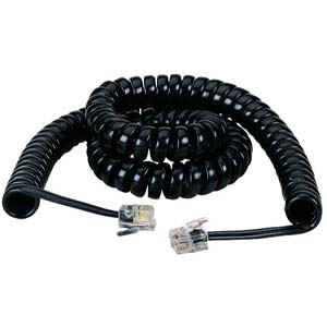 Black Box Modular Coiled Handset Cable EJ300-0012