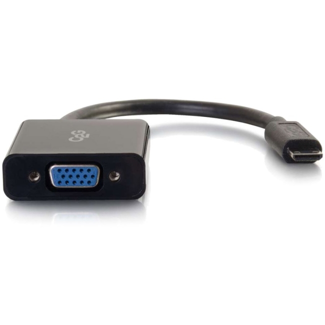 C2G HDMI Mini Male to VGA Female Adapter Converter Dongle 41353