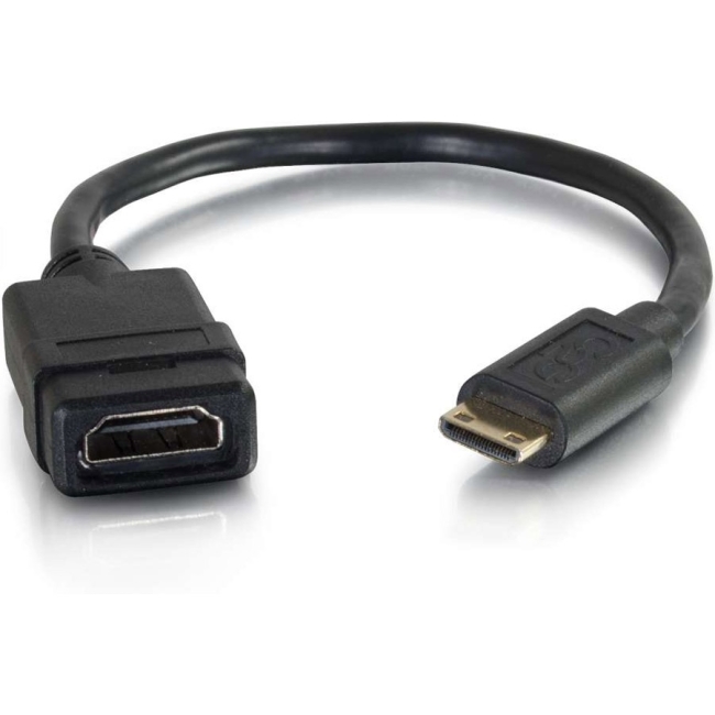 C2G HDMI Mini Male to HDMI Female Adapter Converter Dongle 41356