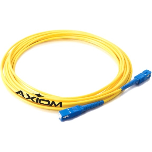 Axiom Fiber Optic Simplex Network Cable LCSCSS9Y-3M-AX