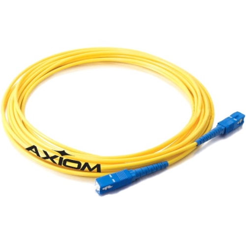 Axiom Fiber Optic Simplex Network Cable SCSTSS9Y-25M-AX