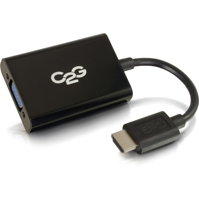 C2G HDMI Male to VGA and Stereo Audio Female Adapter Converter Dongle 41351