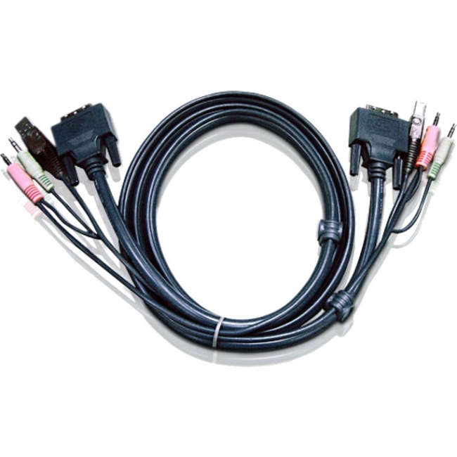 Aten USB/DVI Video/Data Transfer Cable 2L-7D02UDTAA