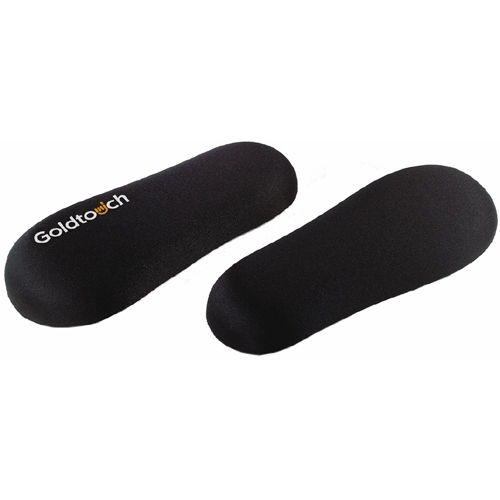 Goldtouch Black Gel Filled Palm Supports by Ergoguys GT7-0017 GTOGT70017
