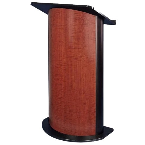 AmpliVox SN3145 - Curved Sippling Seattle Java Lectern sn3145