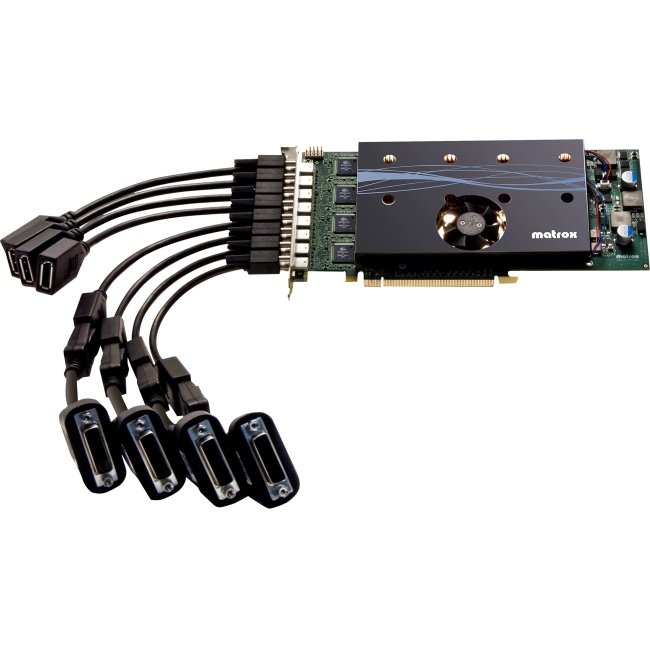 Matrox M9188 PCIe x16 Graphics Card (with factory-installed ATX bracket) M9188-E2048F
