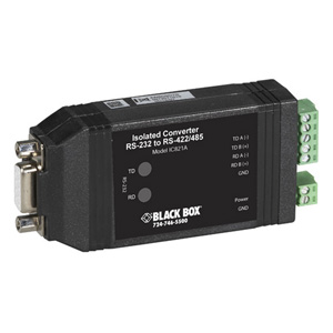 Black Box Universal RS-232 to RS-422/485 Converter IC821A