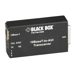 Black Box 10BASE-T to AUI Transceiver LE180A