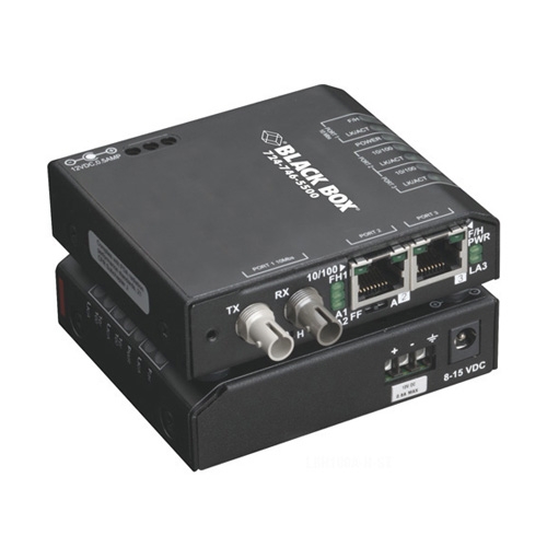 Black Box Hardened Media Converter Switch LBH100A-H-SC