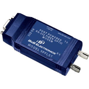 IMC RS-232 DB9 Port Powered Fiber Modem 9PFLST