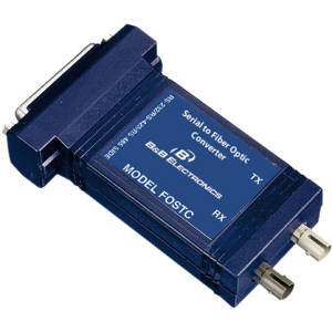 B+B High Speed RS-232/422/485 Fiber Modem FOSTC
