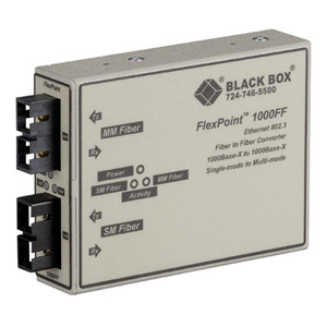 Black Box FlexPoint Fiber-to-Fiber Mode Transceiver LMC1001A
