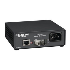 Black Box Fast Ethernet Compact Media Converter LHC002AR4
