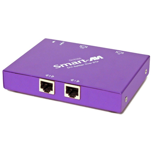 SmartAVI 2-Port Cat6 DVI Video Console/Extender DVS-200S DVS200