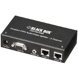 Black Box 2-port Video Splitter AC154A-2