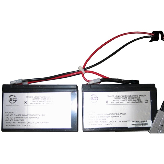 BTI UPS Replacement Battery Cartridge RBC22-SLA22-BTI