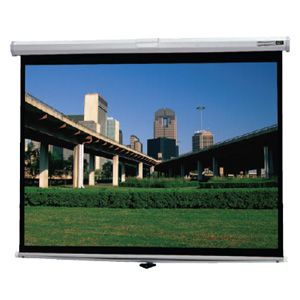Da-Lite Deluxe Model B Manual Wall and Ceiling Projection Screen 95526