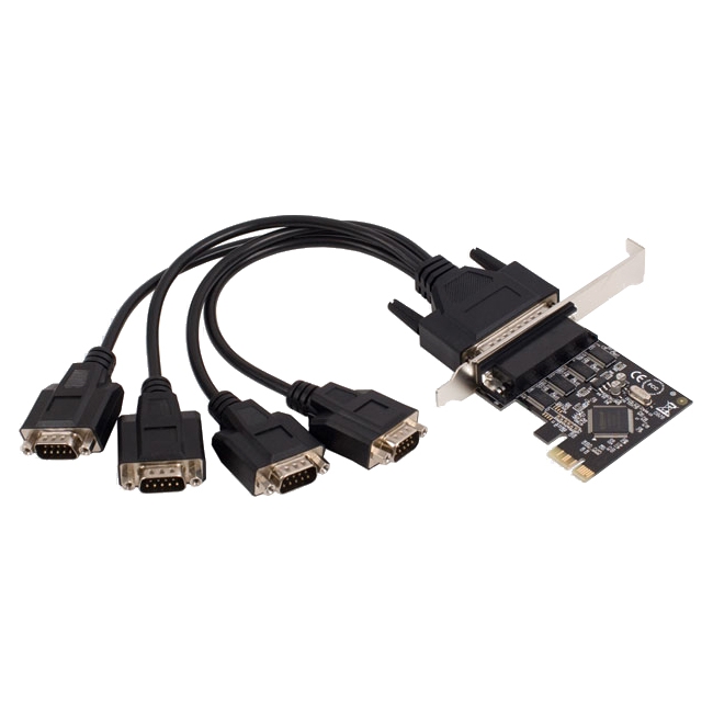 SYBA Multimedia 4-port Serial Adapter SD-PEX15011.