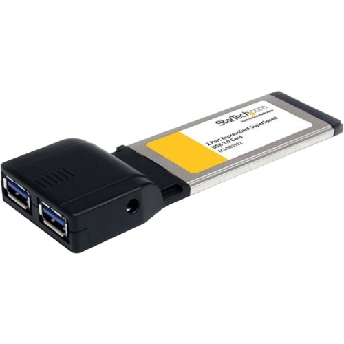 StarTech.com 2 Port ExpressCard SuperSpeed USB 3.0 Card Adapter ECUSB3S22