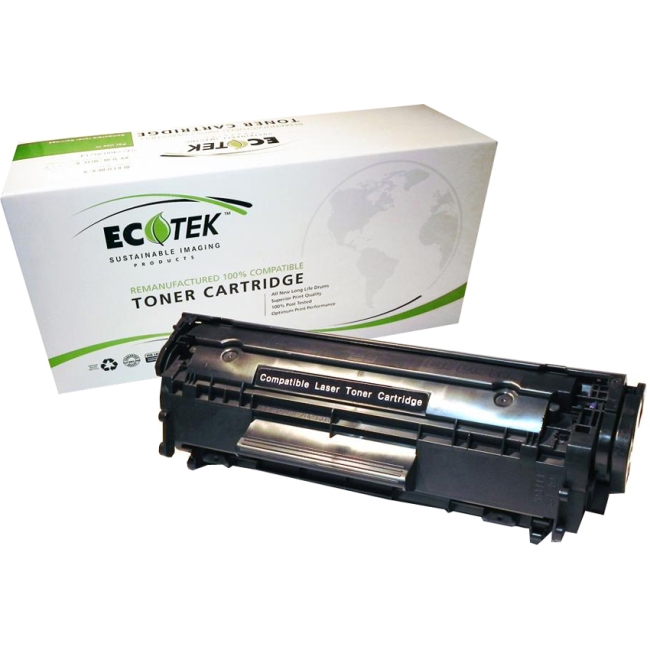 EcoTek Toner Cartridge for HP Laserjet Q2612A-ER