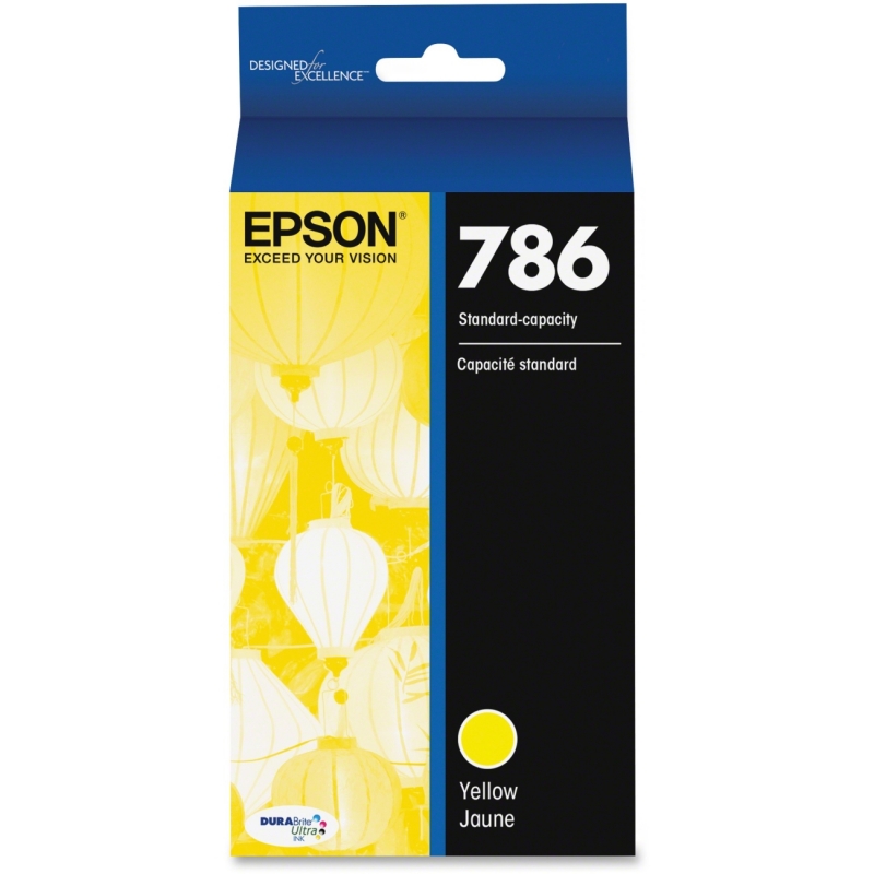 Epson Standard-Capacity Yellow Ink Cartridge T786420 EPST786420