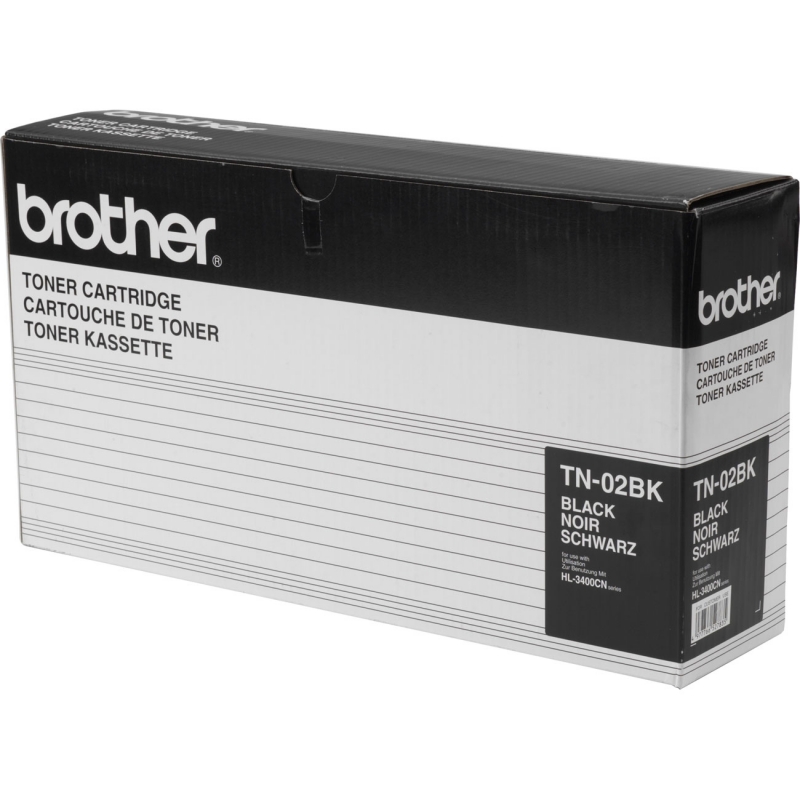Brother Black Toner Cartridge TN-02BK BRTTN02BK