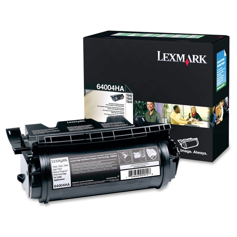 Lexmark High Yield Black Toner Cartridge 64087HW LEX64087HW