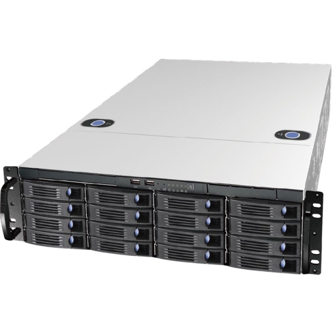 Chenbro 3U 16-Bay High Density Storage Server Chassis RM31616M2-R820 RM31616