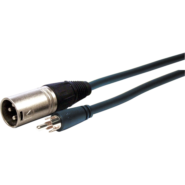 Comprehensive Standard Series XLR Plug to RCA Plug Audio Cable 3ft XLRP-PP-3ST