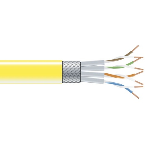 Black Box Cat.6 SSTP Network Cable EVNSL0272YL-1000