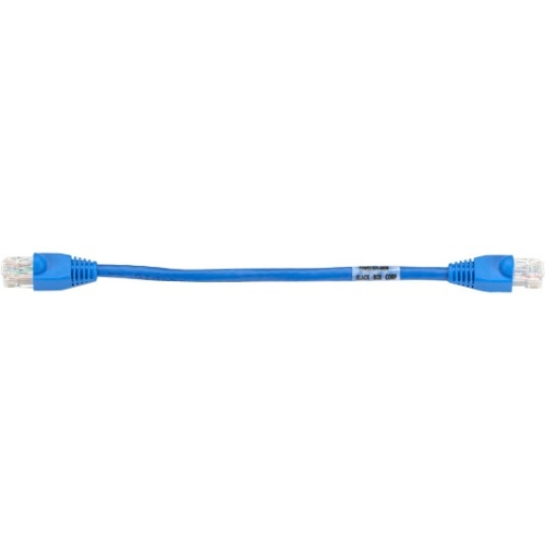 Black Box SpaceGAIN CAT6 Reduced-Length Patch Cable, Blue EVNSL641-06IN