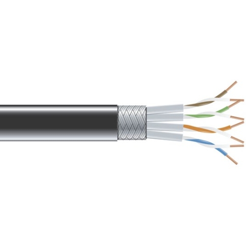 Black Box Cat.6 SSTP Network Cable EVNSL0272BK-1000