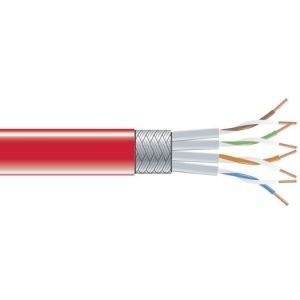 Black Box Cat.6 SSTP Network Cable EVNSL0272RD-1000