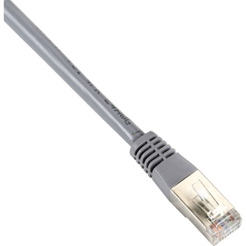 Black Box CAT5e 350-MHz, Shielded, Solid Backbone Cable (FTP), PVC, Gray, 25-ft. (7.6-m) EVNSL0502MS-0025