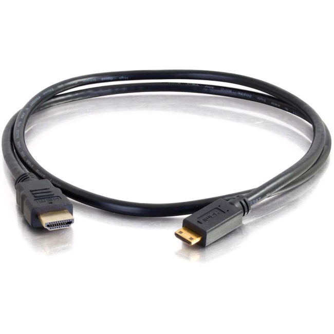 C2G 1.5ft High Speed HDMI to HDMI Mini Cable with Ethernet 50617