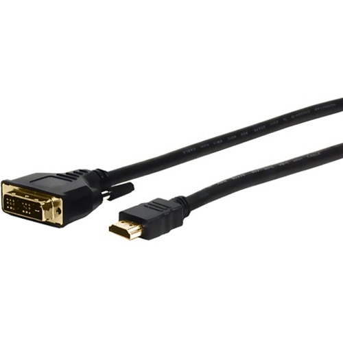 Comprehensive Pro AV/IT Series HDMI to DVI 26 AWG Cable 12ft HD-DVI-12PROBLK