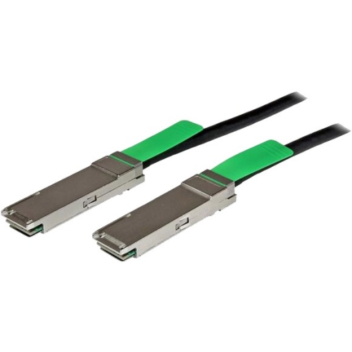 StarTech.com 2m QSFP+ 40-Gigabit Ethernet (40GbE) Passive Copper Twinax Direct Attach Cable QSFPMM2M