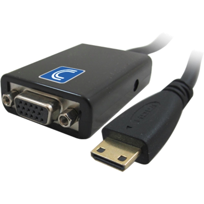 Comprehensive HDMI C Male to VGA Female with Audio Converter HDCM-VGAF