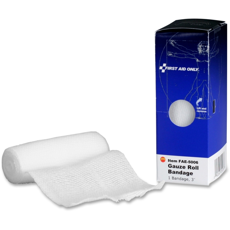 First Aid Only First Aid Only 3" Gauze Roll Bandage FAE5006 FAOFAE5006