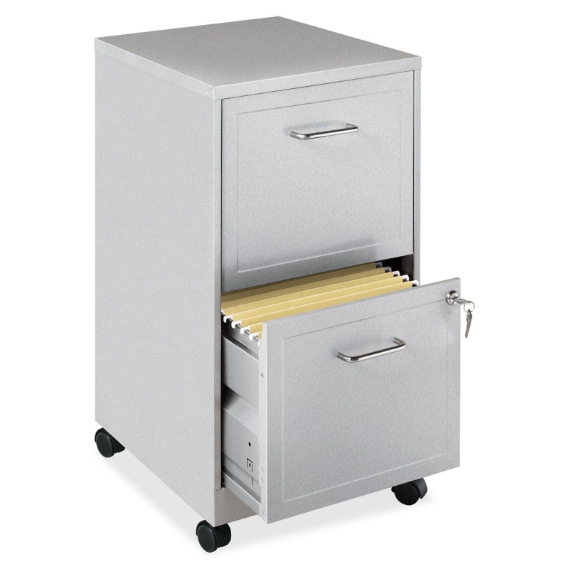 Lorell SOHO 18" 2-Drawer Mobile File Cabinet 16873 LLR16873