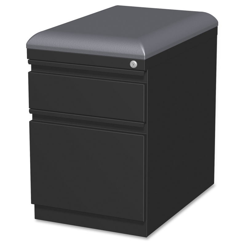 Lorell Mobile Pedestal File with Seating 49539 LLR49539