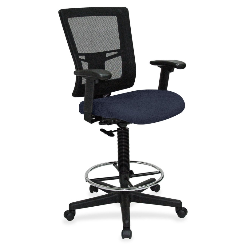 Lorell Breathable Mesh Drafting Stool 4310001 LLR4310001