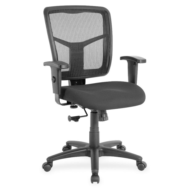 Lorell Managerial Mesh Mid-back Chair 86209 LLR86209