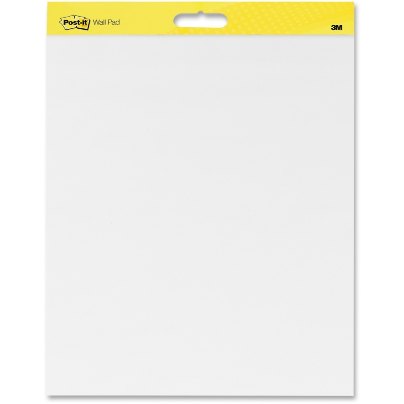 Post-it Post-it Self-Stick Plain White Paper Wall Pad 566CT MMM566CT